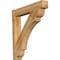 Ekena Millwork Olympic Rough Sawn Craftsman Outlooker, Western Red Cedar, 8"W x 44"D x 44"H OUT08X44X44OLY04RWR - alternate 1